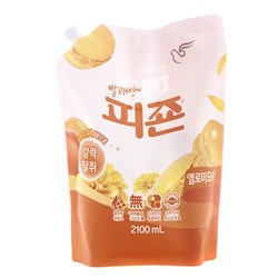 PIGEON REGULAR (YELLOW) Концентрированный кондиционер для белья с ароматом желтой мимозы 2100мл