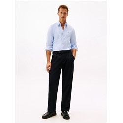 Slim Fit Stretch Stripe Oxford Shirt