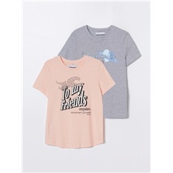 PACK OF 2 PRINTED T-SHIRTS