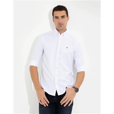 Saks Slim Fit Uzun Kollu Gömlek