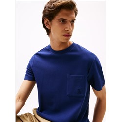 Embroidered Logo Interlock T-Shirt