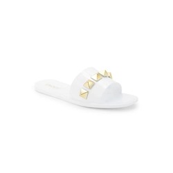 DKNY Janis Pyramid Studded Flat Sandals
