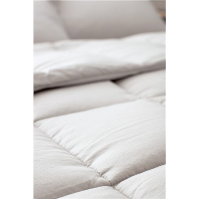 Mona Tek Kişilik Comforter Set - Taş