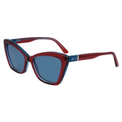 Karl Lagerfeld Women's Red Cat-Eye Sunglasses