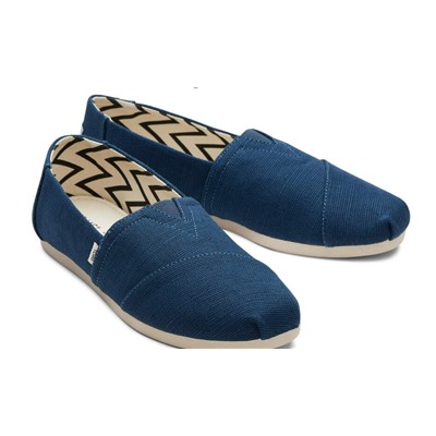 Women Alpargata Blue Heritage Canvas