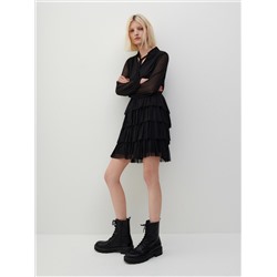 Kleid mit Rüschen