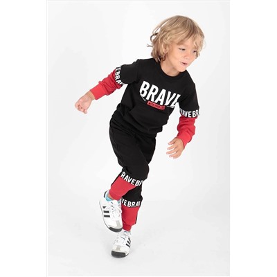 AHENGİM Kids Erkek Çocuk Eşofman Takımı Erkek Çocuk Takım Ak2231 1-2-10001003