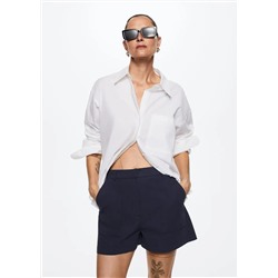 Short algodón bolsillos -  Mujer | MANGO OUTLET Melilla