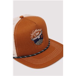 Gorra visor plano bordado