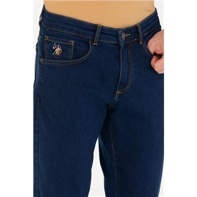Erkek Lacivert Jean Pantolon