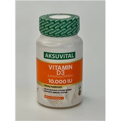 Vitamin D3  10.000 IU AKSUVITAL