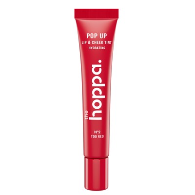 [THE HOPPA.] Тинт для губ и щек СЛИШКОМ КРАСНЫЙ Pop Up Lip&Cheek Tint Too Red, 10 мл