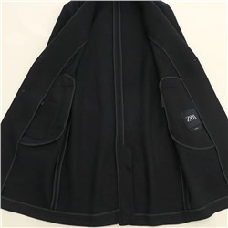 Мужское шерстяное пальто  ZAR*A