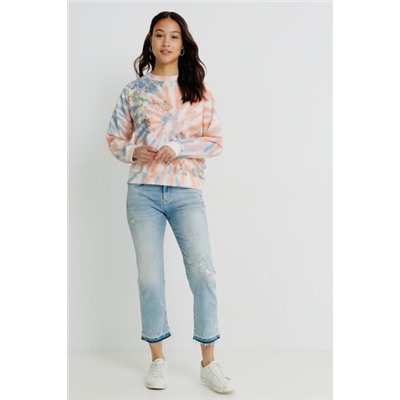 Sudadera felpa tie-dye