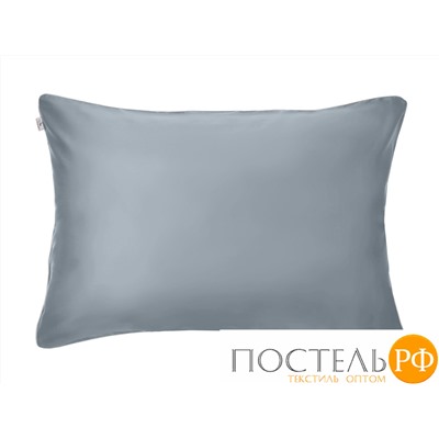 113310110-сгL04 Наволочка Satin Luxe 52х74 Дымчато-синий