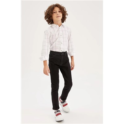 Defacto Erkek Çocuk Slim Fit Jean Pantolon Y0774A622WN