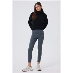 Lee Cooper Jaycee Kadın Jean Pantolon Armes Dark Grey 241 LCF 121023
