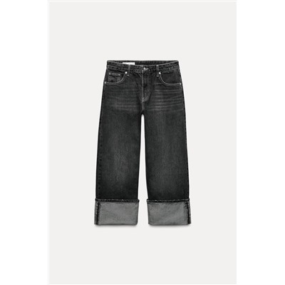 TRF STRAIGHT-LEG MID-RISE JEANS