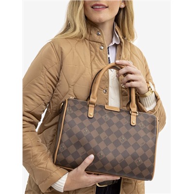 DIAMOND SIGNATURE SWIFTY SATCHEL BAG