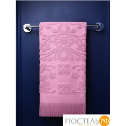 Полотенце Arya С Бахромой 50X90 Isabel Soft Сухая Роза