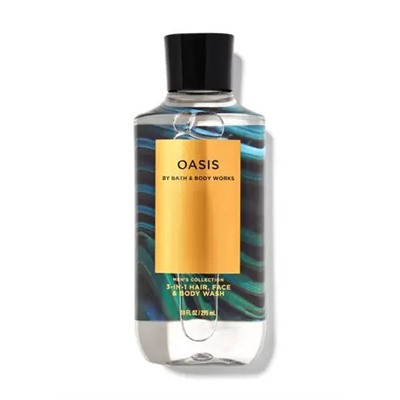 OASIS 3-in-1 Hair, Face & Body Wash