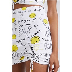 Minifalda slim Smiley®