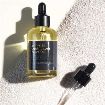 Natural 100% Facial Oil, 100% натуральное масло для лица (масло жожоба, абрикосовое масло и аргановое)