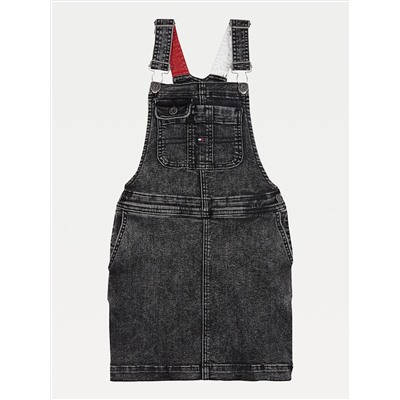 TOMMY HILFIGER TH KIDS DUNGAREE DRESS
