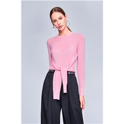 Jersey de lana y cachemir Rosa