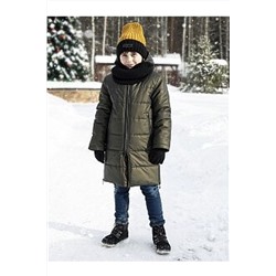 Пальто 6з2921 хаки #289013