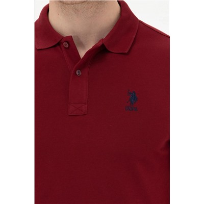 Erkek Plum Basic Polo Yaka Tişört