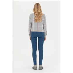 Kadın Mavi Skinny Fit Jean Pantolon