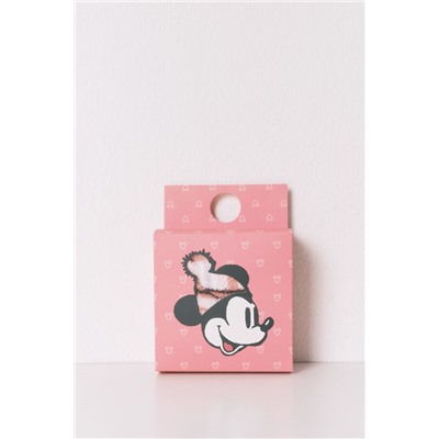 Calcetines largos pelo print cuadros Mickey