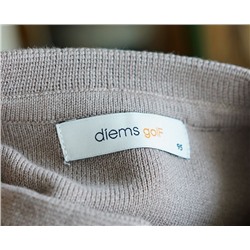 Теплая стеганая жилетка в клетку  DIEM*S