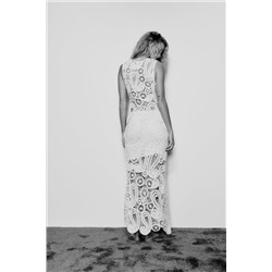 ASYMMETRIC CROCHET SKIRT