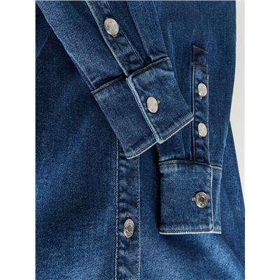 Jeanshemdkleid