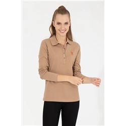 Kadın Camel Basic Sweatshirt