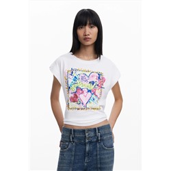 Camiseta cuadrado Art
