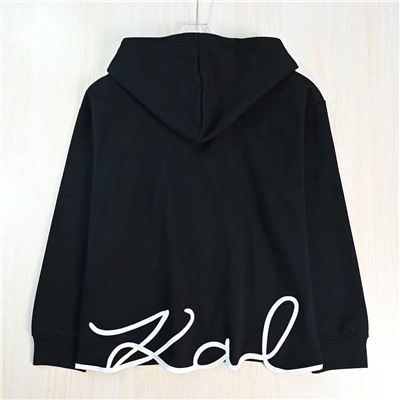 Женская толстовка / кофта на замке с капюшоном  KARL LAGERFEL*D ОРИГИНАЛ! 😎