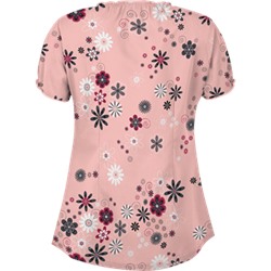 UA Botanical Beauty Pink Me Scrub Top