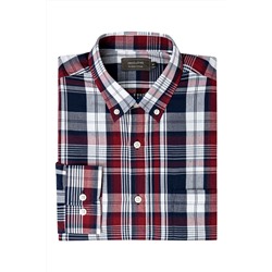 Camisa Rojo y azul marino
