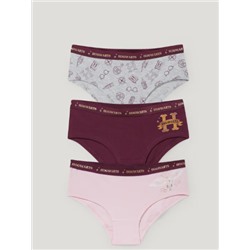 Multipack of 3 - Harry Potter - hipster briefs - organic cotton
