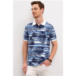 U.S. Polo Assn. Mavi Erkek T-Shirt G081SZ011.000.984359