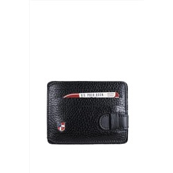 U.S. Polo Assn. Siyah Soft Deri Unisex Kartlık Plcuz7601 160020220023
