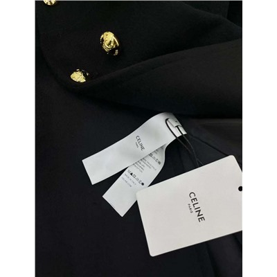 Двубортное короткое пальто CELIN*E 🖤  Реплика 1:1