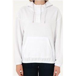 Kadın Beyaz Sweatshirt