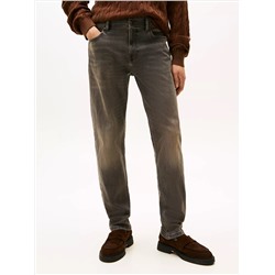 Garment Washed Slim Jean