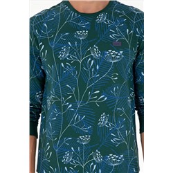 Erkek Koyu Yeşil Sweatshirt