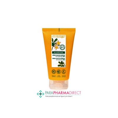 Klorane Cupuaçu Nutrition Crème de Douche Fleur de Frangipanier 75ml FORMAT VOYAGE