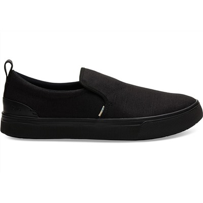 Navy Heritage Canvas Men's TRVL LITE Slip-Ons